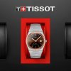 TISSOT PRX POWERMATIC 80 STEEL & 18K GOLD BEZEL T931.407.41.291.00