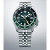 SEIKO 5 SPORTS VIBRANT GREEN SSK035K1 GMT SKX RE INTERPRETATION