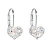 20186 4 20186 stribrne nausnice visaci s krystaly swarovski bile srdce 31125 9