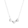 32867 4 32867 stribrny nahrdelnik tri srdicka vedle sebe 62021