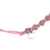 33059 8 33059 1 textilni naramek ruzovy s koralky z turmalinu 13059 3 turmaline
