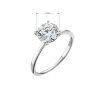 Stříbrný prsten ELEN 15M00004 moissanite (Velikost 52 (průměr 16,6mm))