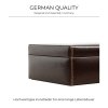 20068 3BONDUhrenboxLederBraun 4