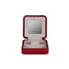 Cestovná červená šperkovnica s hadím dizajnom 20143-4