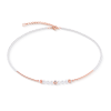 Perlový náhrdelník s hematitom COEUR DE LION 4312101425