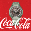 g shock x coca cola special edition ga 2100cc 3aer 1