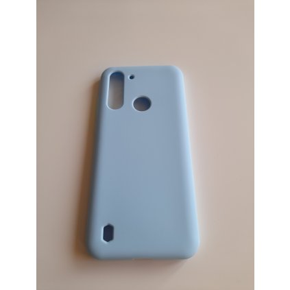 Motorola G8 Power Lite zadné púzdro Solid modré
