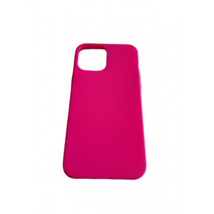 IPHONE 12 PRO MAX (6,7") ZADNÉ PÚZDRO SOLID, TMAVO-RUŽOVÉ + OCHRANNÉ SKLO ZADARMO