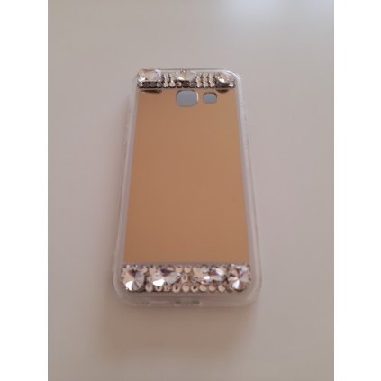 SAMSUNG GALAXY A3 2017 ZRKADLOVÉ PÚZDRO BL, ZLATÉ