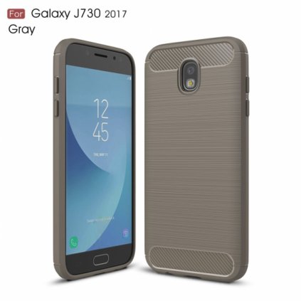 Samsung Galaxy J7 2017 zadné púzdro Carbon sivé PREsmartfon.sk