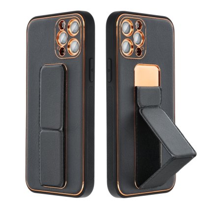 Samsung Galaxy A23 púzdro Leather Kickstand čierne PREsmartfon.sk