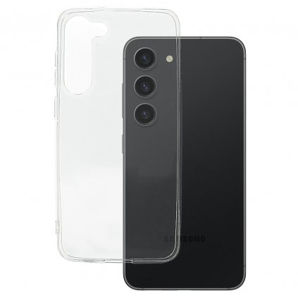 Samsung Galaxy S23 zadné silikónové púzdro priehľadné PREsmartfon.sk