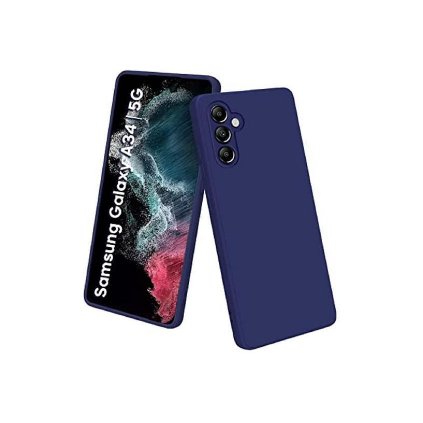Samsung Galaxy A34 5G púzdro Soft modré PREsmartfon.sk