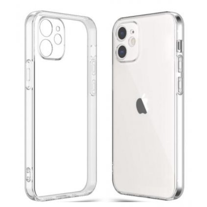 iPhone 12 (6,1") silikónové púzdro priehľadné 1,5mm PREsmartfon.sk