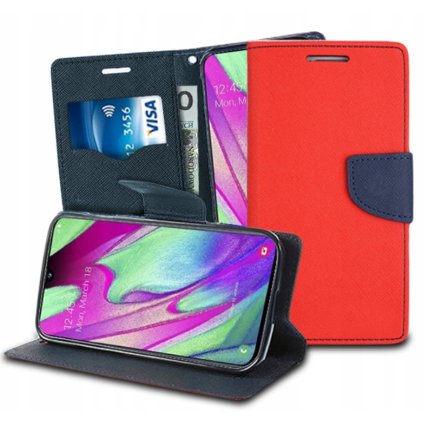 Samsung Galaxy A55 5G púzdro Book Fancy červené PREsmartfon.sk