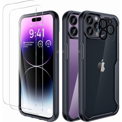 iPhone 14 Pro set zadné púzdro + 2ks sklo na displej + 1ks sklo kamery PREsmartfon.sk