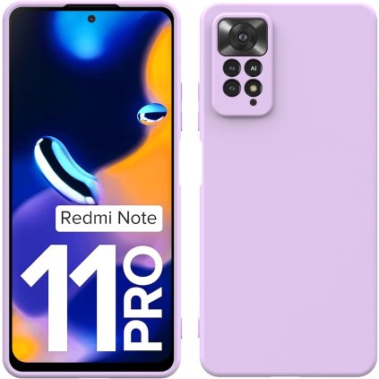 Xiaomi Redmi Note 11 Pro / Note 11 Pro 5G zadné púzdro Soft fialové