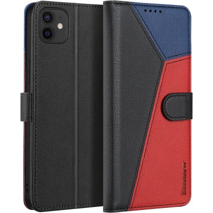 iPhone 12 Mini púzdro book Elesnow čierne PREsmartfon.sk