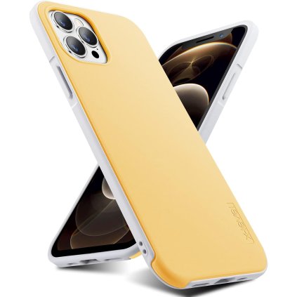 iPhone 12 Pro Max  zadné púzdro žlto biele PREsmartfon.sk