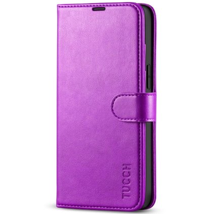 iPhone 14 Pro Max púzdro book TUCCH blokovanie RFID fialové PREsmartfon.sk 4