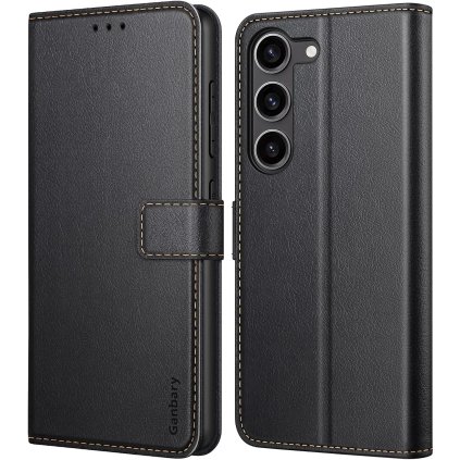 Samsung Galaxy S23 púzdro book Ganbary čierne