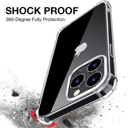 iPhone 13 Pro zadné púzdro priehľadné Armor