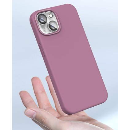 iPhone 13 / 14 zadné púzdro soft fialové
