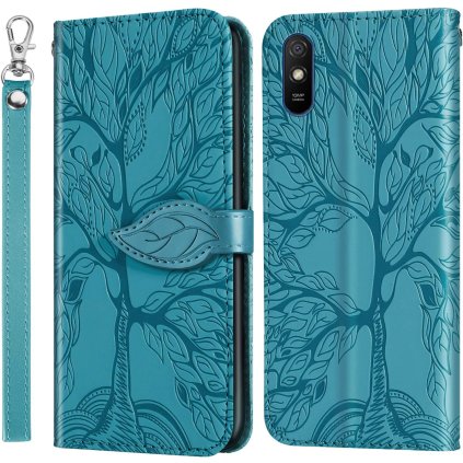 Xiaomi Redmi 9A / 9AT prúzdro book modrý strom PREsmartfon.sk