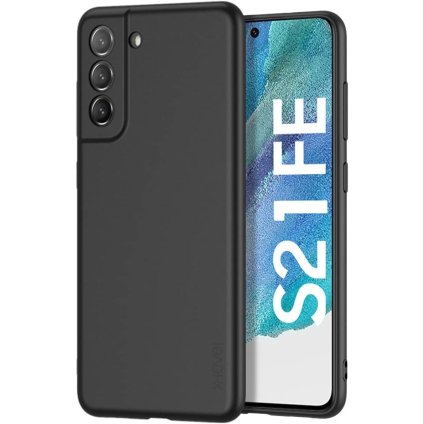 Samsung Galaxy S21 FE silikónové púzdro čierne PREsmartfon.sk