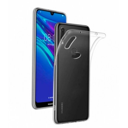 Huawei Y6 Prime 2019 zadné silikónové púzdro priehľadné PREsmartfon.sk