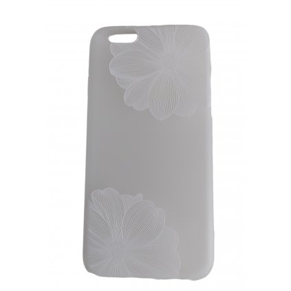 iPhone 6 / 6S zadné púzdro Flower biele PREsmartfon.sk