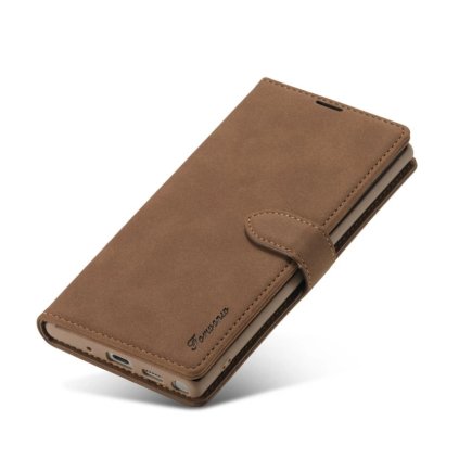 Samsung Galaxy A14 púzdro book Forwenw hnedé