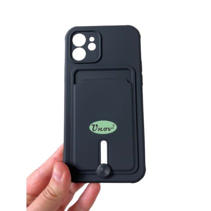 iPhone 12 / 12 Pro púzdro Card čierne PREsmartfon.sk