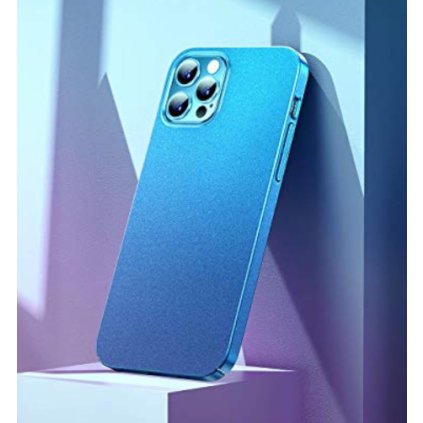 iPhone 12 / 12 Pro zadné púzdro metalické modré PREsmartfon.sk