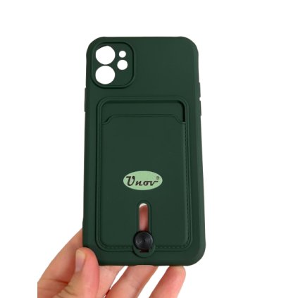 iPhone 11 púzdro Card zelené PREsmartfon.sk