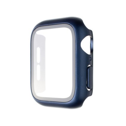 Apple Watch 7/8/9 45mm púzdro so sklom - modré 2ks v balení PREsmartfon.sk