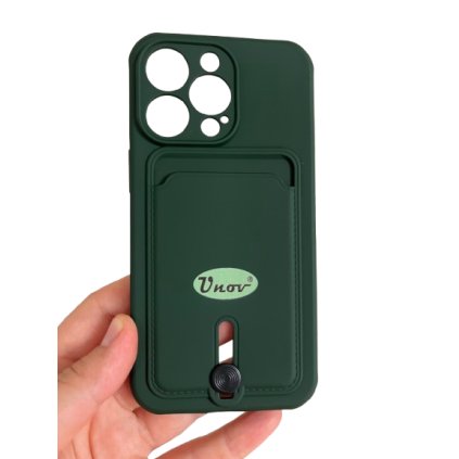 iPhone 13 Pro púzdro Card zelené PREsmartfon.sk