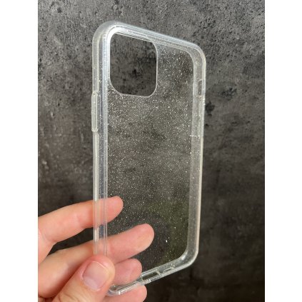 iPhone 11 Pro priehľadné zadné púzdro trblietavé PREsmartfon.sk