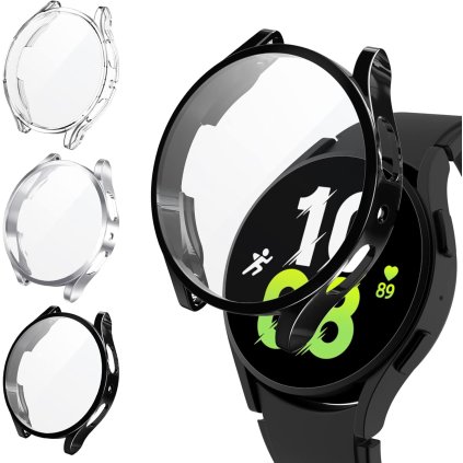 Samsung Galaxy Watch 5 / 4 44mm ochranná krytka so sklom mix farieb 3ks v balení PREsmartfon.sk