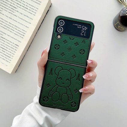 Samsung Galaxy Z Flip 3 5G ochranný kryt zelený PREsmartfon.sk