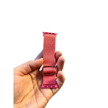 Apple Watch 38mm / 39 / 40mm / 41mm remienok nylonový lososovo ružový PREsmartfon.sk