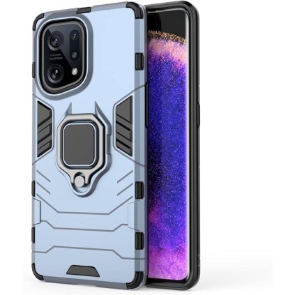 Oppo Find X5 púzdro Armor Ring modré PREsmartfon.sk