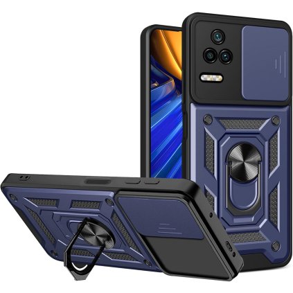 Xiaomi Poco F4 púzdro Slide Armor modré PREsmartfon.sk