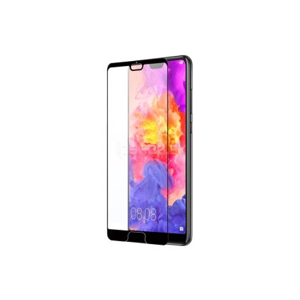 Huawei P20 ochranné sklo na celý displej s čiernym rámikom PREsmartfon.sk