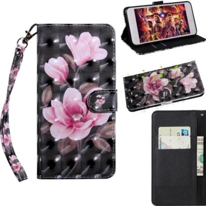iPhone 13 Pro (6,1") púzdro Book 3D Flowers PREsmartfon.sk