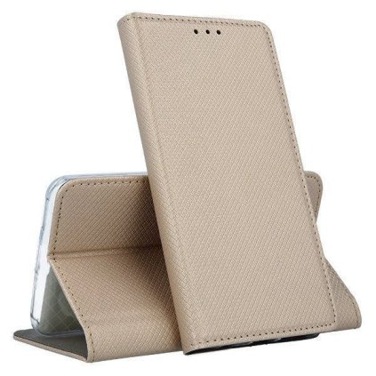 Huawei Nova 8i / Honor 50 Lite púzdro Smart Magnet zlaté PREsmartfon.sk