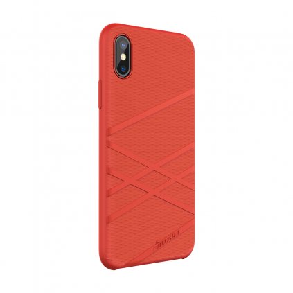 01 flex silikonový kryt pre iphone x cerveny