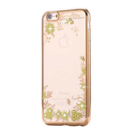 iPhone 8 Plus silikonovy luxusny kryt zlato zlty