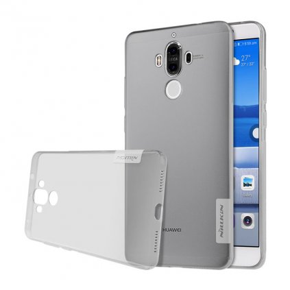 TPU obal huawei mate 9 priehladny sedy