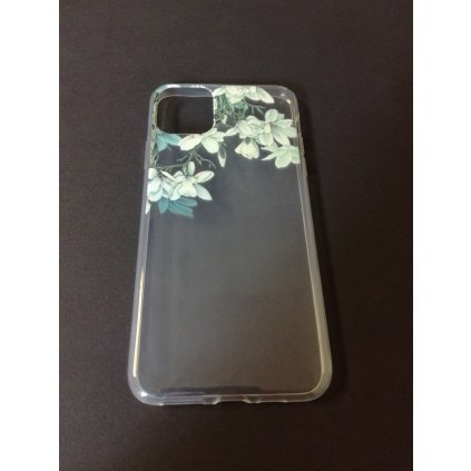 iphone 11 pro max silikonove puzdro kvety